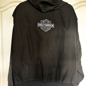 2XL Harley-Davidson Black Bomber Jacket
